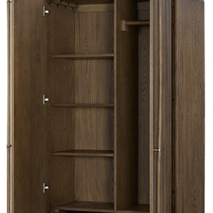 Mid-Century Accent Armoire (35'')