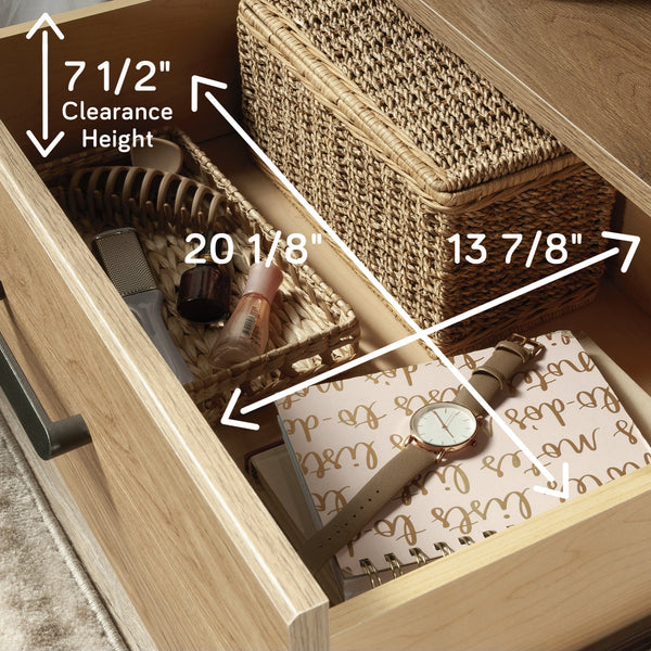 Rustic Wood Nightstand (23'')