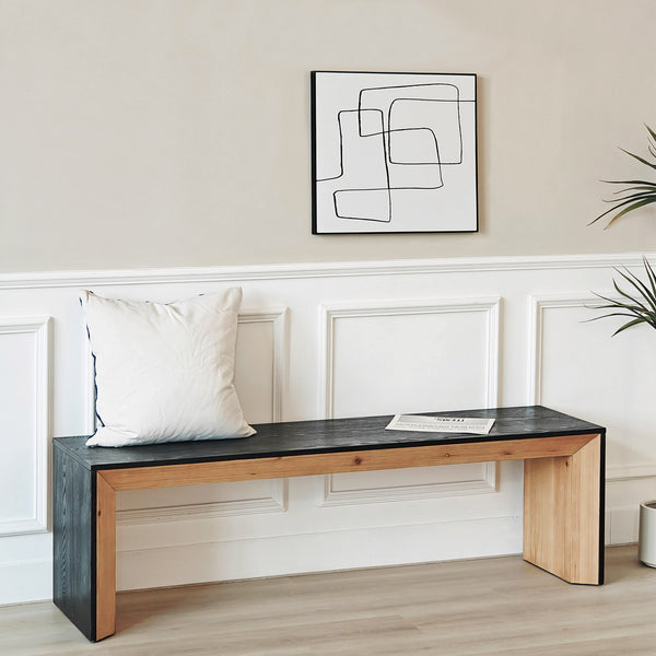 Modern Dining Bench (59'')