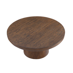 Round Wood Coffee Table (36'')