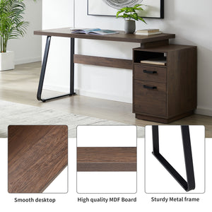 Modern Home Office Desk (65'')
