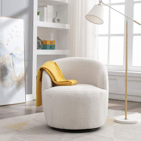 Fabric Swivel Accent Chair