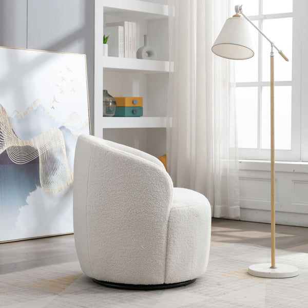 Fabric Swivel Accent Chair