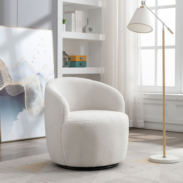Fabric Swivel Accent Chair