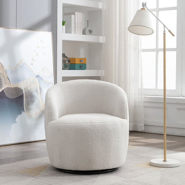 Fabric Swivel Accent Chair
