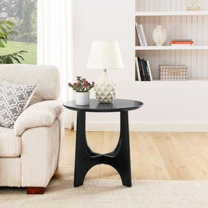 Modern Round Side Table (25'')