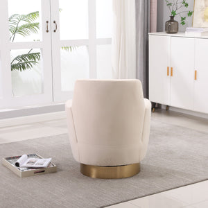 Velvet Swivel Accent Chair