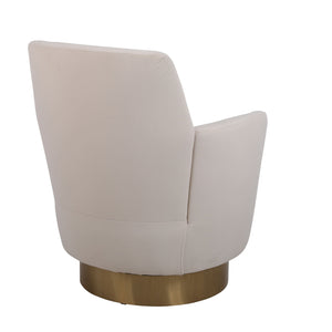 Velvet Swivel Accent Chair