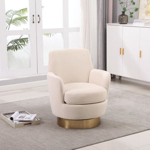 Velvet Swivel Accent Chair