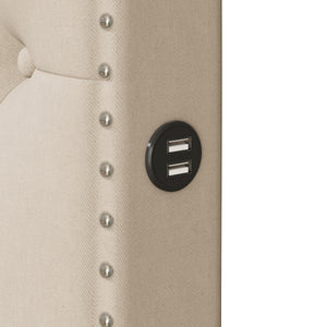 Upholstered Tufted Platform Bed (80'')