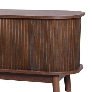 Rattan Storage Media Console (67'')