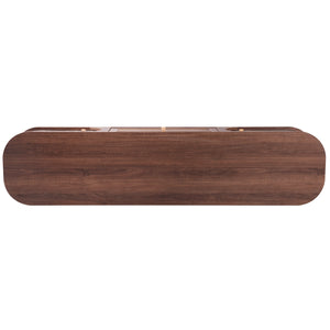 Rattan Storage Media Console (67'')