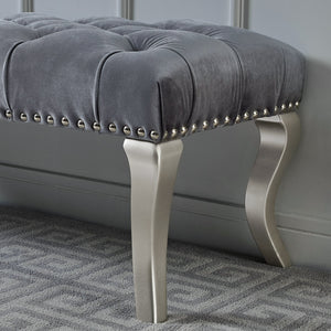 Tufted Upholstered Bench (48'')