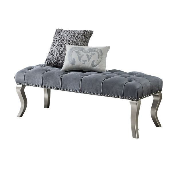 Tufted Upholstered Bench (48'')