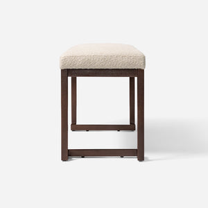 Metal Frame Upholstered Bench (48'')