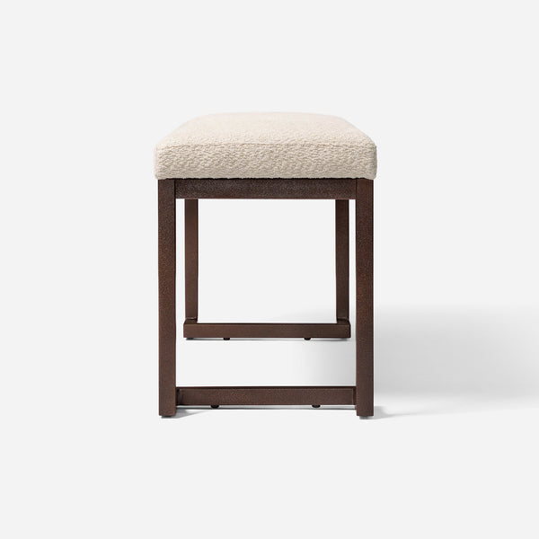 Metal Frame Upholstered Bench (48'')
