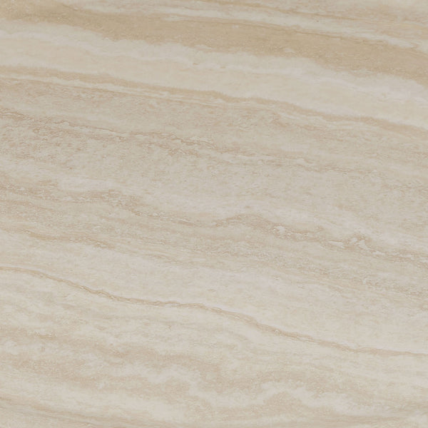 Round Marble-Pattern Coffee Table (31'')