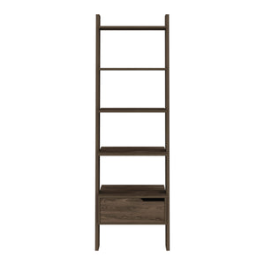 Mid-century Modern Ladder Bookcase (70'')