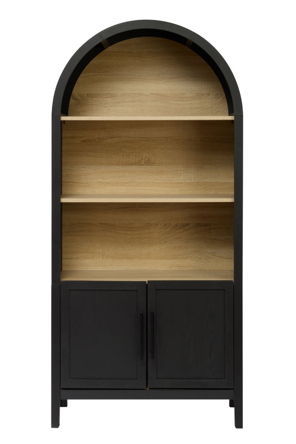 3-Tier Arched Bookcase (66'')