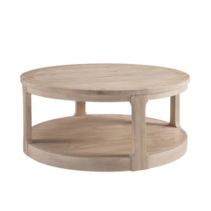 Round Rustic Coffee Table (40'')