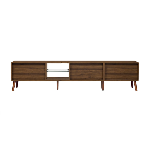 Mid-Century Modern Media Console (78'')