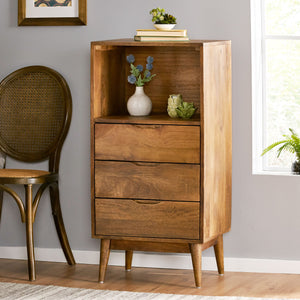 3-Drawer Wood Chest (20'')
