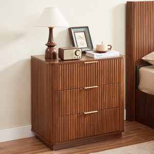 3-Drawer Curved Dresser (27'')