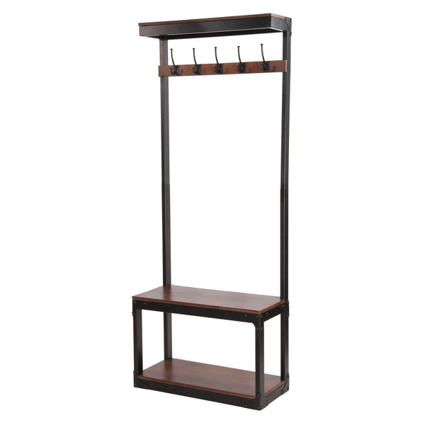Metal Frame Coat Rack (75'')