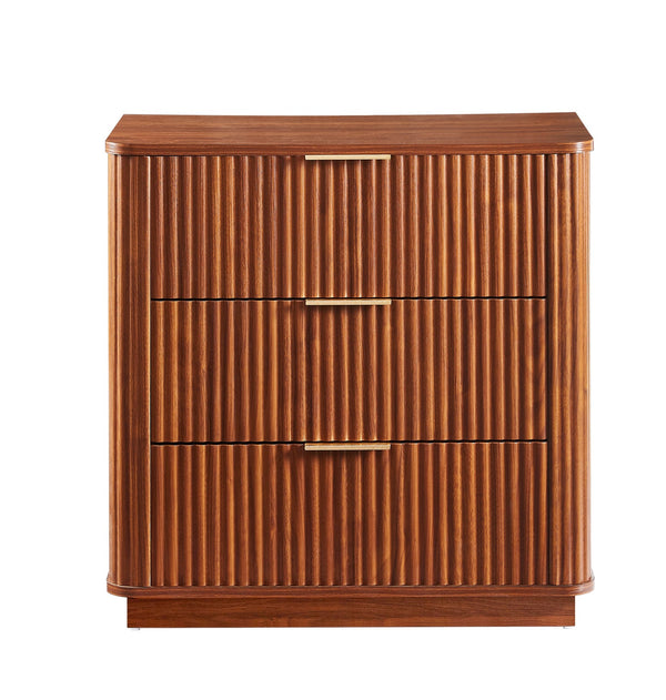 3-Drawer Curved Dresser (27'')
