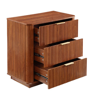 3-Drawer Curved Dresser (27'')