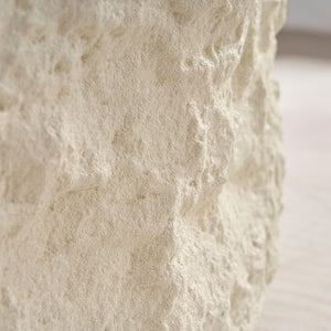 Round Stone Pattern Coffee Table (35'')