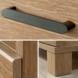 Rustic Wood Nightstand (23'')