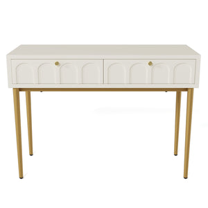 Modern 2-Drawer Makeup Vanity (46'')