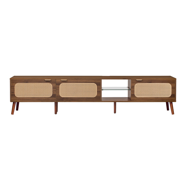 Mid-Century Modern Media Console (78'')