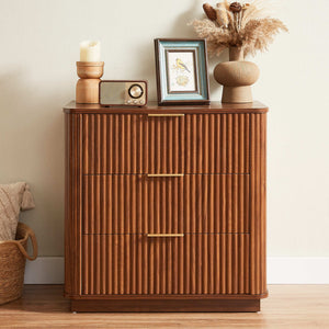 3-Drawer Curved Dresser (27'')