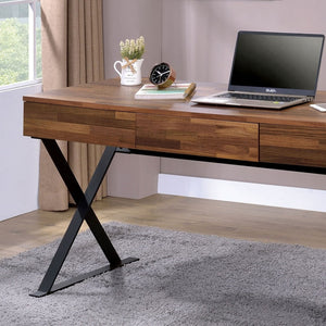 Industrial Computer Desk with Storage (59'')