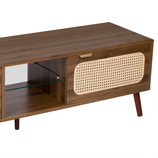 Mid-Century Modern Media Console (78'')