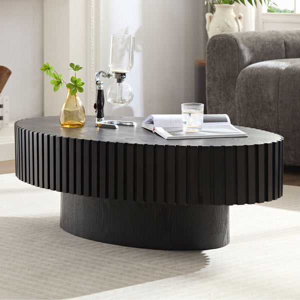 Modern Drum Coffee Table (43'')