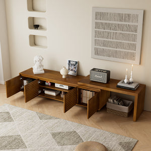 Extendable Wood Media Console (62'')