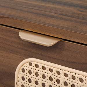 Mid-Century Modern Media Console (78'')