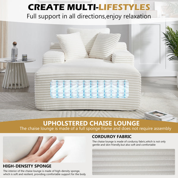 Modern Lounge Sleeper Sofa (46'')