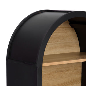 4-Tier Arched Bookshelf (43'')