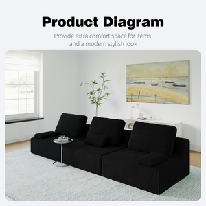 U Shaped Modular Sectional (118'')