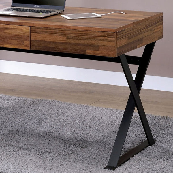 Industrial Computer Desk with Storage (59'')