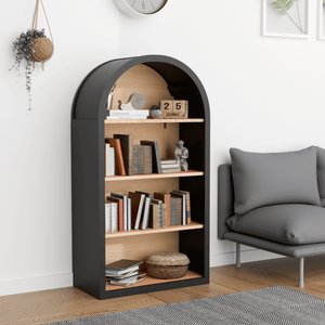 4-Tier Arched Bookshelf (43'')