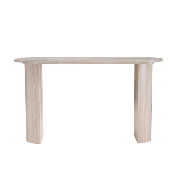 Marble Pattern Console Table (55'')