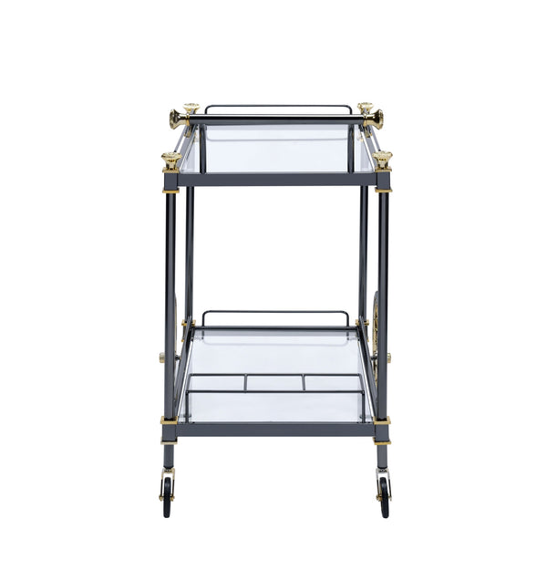 Glass Top Bar Cart (31'')