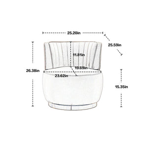 Modern Swivel Accent Chair