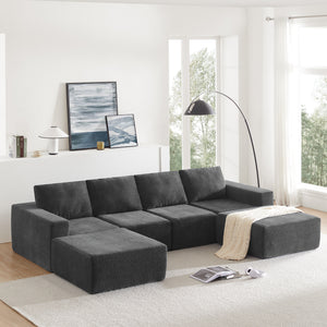 U Shaped Sectional (110'')