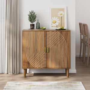 Mid-Century Accent Cabinet (31'')